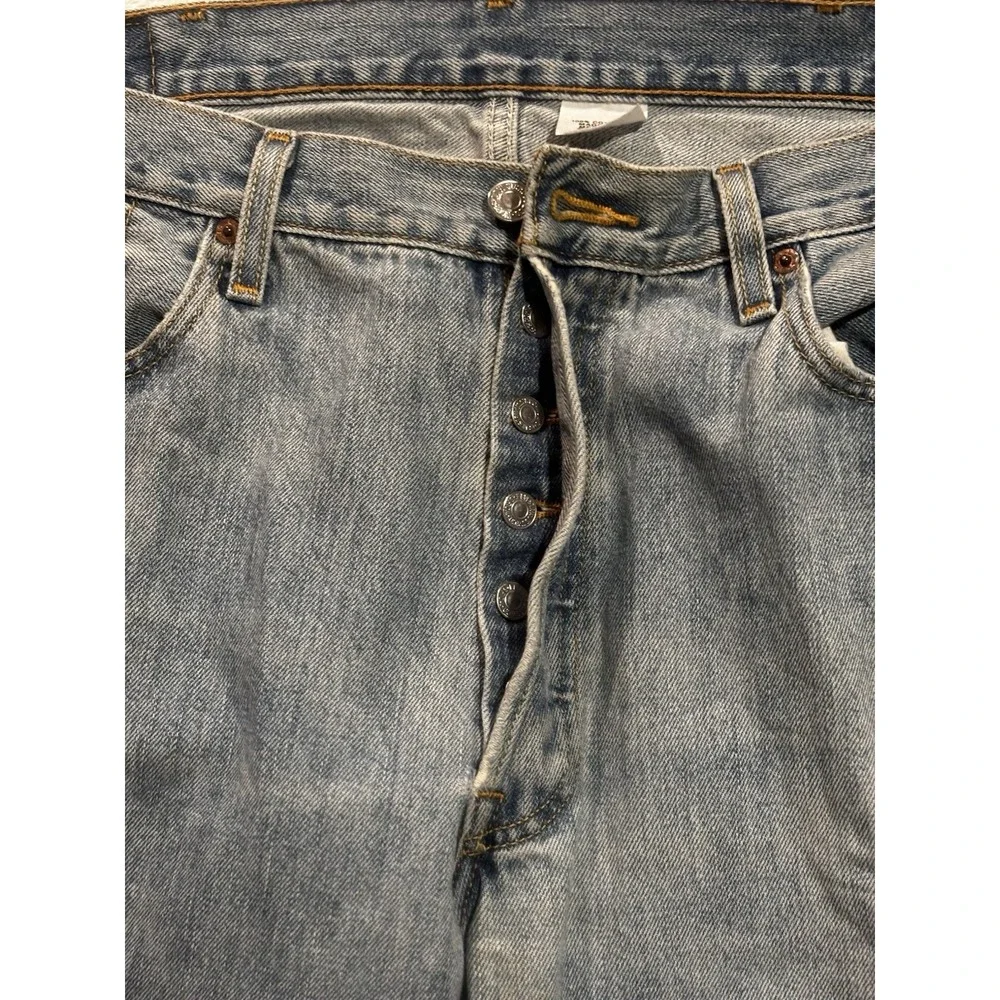 Vintage‎ Levis 501 Men's 90s Jeans 38x32 WPL-423 Y2K Paper Patch Button Fly XX